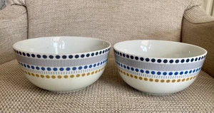 Sainsburys Circle Bowls Set Of 2 - Picture 1 of 6