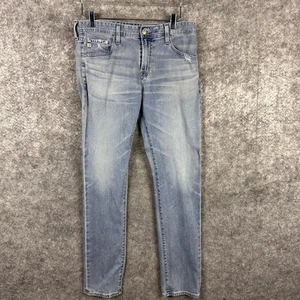 AG Adriano Goldschmied Jeans Herren 33R helle Waschung The Tellis Modern Slim Stretch - Bild 1 von 14
