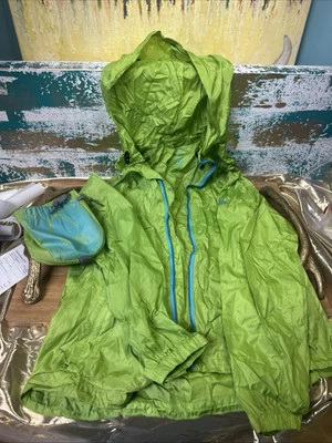 Chaqueta cortavientos vintage Sierra Designs azul cremallera completa dobladillo cortavientos pequeña Foto 1 de 4