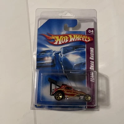 Hot Wheels #160 Team: Drag Racing 2008 4/4 Fiat 500 con oro 5 radios Foto 1 de 2