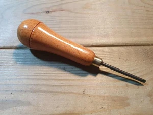 Vintage Bradawl Sewing Leatherworking Old Tools Sailmaker Cobbler Saddler Awl - Picture 1 of 6