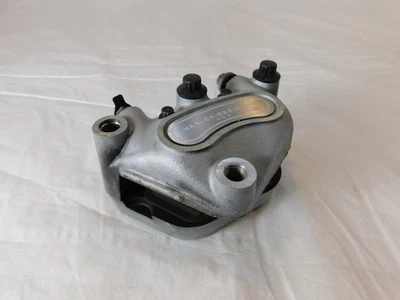 Harley Davidson Road King Electra Glide & V-Rod Silver Front Left Brake Caliper - Image 1 of 4