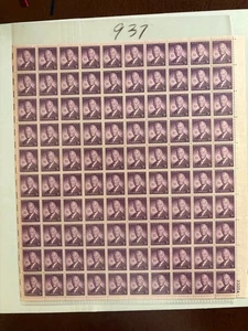 US Stamp sheet 937 - Alfred E. Smith -  comb. shipping! - Picture 1 of 1