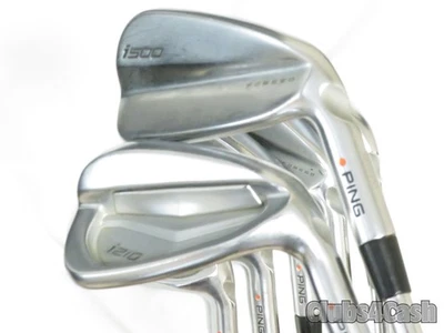 PING i500 i210 Combo Irons Orange Dot AWT Steel Regular Flex 4-P - Image 1 of 4