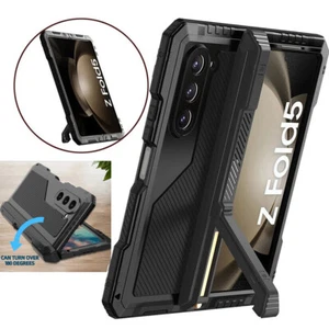 Super Armor Case for Samsung Galaxy Z Fold 6 5 4 Silicone Aluminum Full Cover - Picture 1 of 25