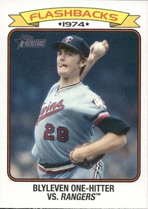 Bert Blyleven - Baseball Flashbacks 1974 - 2023 Topps Heritage #BF-5 - Bild 1 von 2