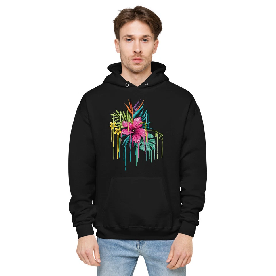 Flower Collection #1 Unisex polar sudadera con capucha Foto 1 de 1