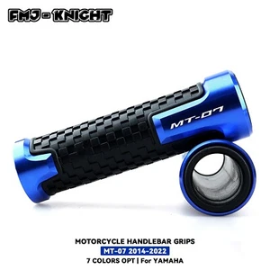 For YAMAHA MT-07 2014-2022 Universal 7/8" Motorcycle Hand Grips 22mm handle bar - Picture 1 of 24