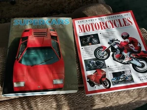 Two Vintage Car and Motorcycle Books/ encyclopedia - Picture 1 of 7
