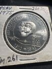 Peru - 1975 Large Silver 200 Soles - Nice Coin! Z1243