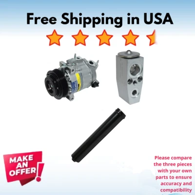 Kit Compresor A/C Fit Chrysler 300 2014-2023, Dodge Challenger 2015-2023 Foto 1 de 4