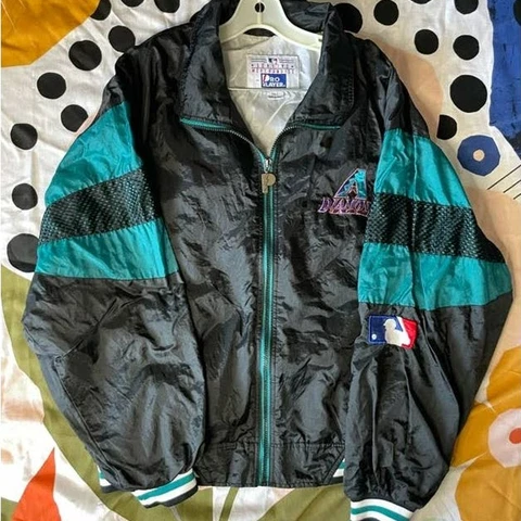Vintage Arizona Diamondbacks Pro Player Jacket Size Large Cover