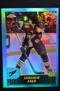 2001-02 Topps Chrome Refractors JAROMIR JAGR