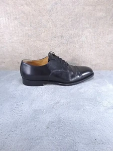 Scarpe Formali J. Nicholson Da Uomo In Pelle Lavorato A Mano Tg 42 Nero - Imagen 1 de 16