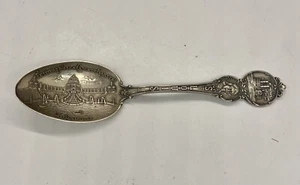 1904 St. Louis Festival Fall And Cascade Gardens Spoon In Sterling Silver - Picture 1 of 6