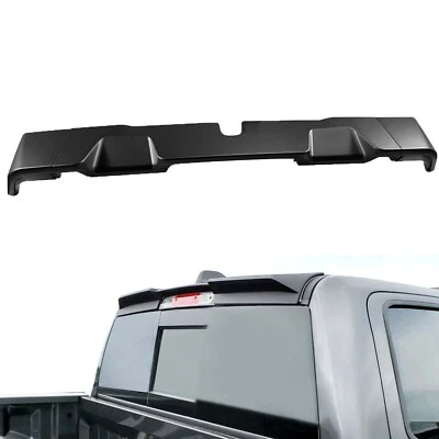 Matte Black Trunk Roof Spoiler Lip Wing All Cabs For 2019-2023 Dodge Ram 1500 - Image 1 of 4