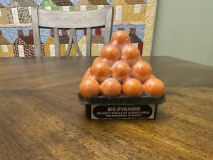 Sealed New 1981 Original Big Pyramid Puzzle Gordon Bros Brothers 30 Balls Orange - Picture 1 of 4