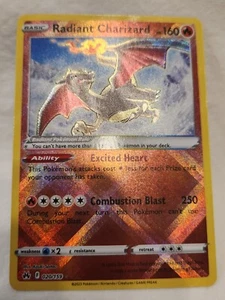 Radiant Charizard 20/159 - Ultra selten - Holo - NEUWERTIG - Krone Zenith - Pokémon AGB - Bild 1 von 16
