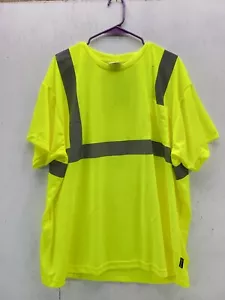 OccuNomix Type R Class 2 High-Vis Wicking Mesh Short Sleeve T-Shirt 4 XL - Bild 1 von 6
