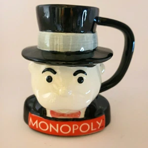Mister Monopoly alias Rich Onkel PennyBags Keramik Kaffeebecher 2003 - Bild 1 von 11