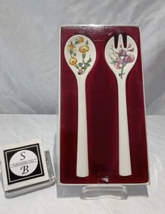A23/69 V&B Villeroy & Boch Botanica Salatbesteck neuwertig in OVP - Picture 1 of 5