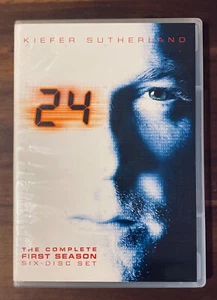 24 - The Complete First Season SIX DISC SET 24 EPISODES KIEFER SUTHERLAND - Picture 1 of 6