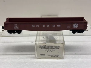 N Scale Kadee Micro Trains MTL 46300 Pacific Great Eastern PGE 9401 Gondola - Picture 1 of 4