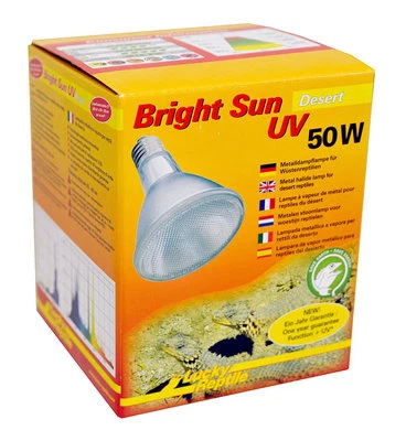 Lucky Reptile Bright Sun Desert UV 50 Watt / UVA UVB Strahler / UV Lampe