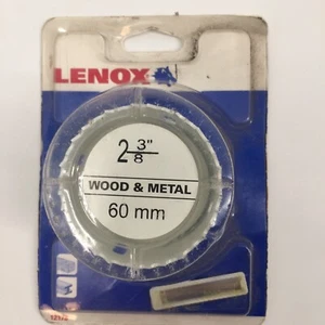 Lenox 2-3/8-Inch 60 mmHole Saw Blade for Drilling Cutting Wood, Metal #12178 - Picture 1 of 2