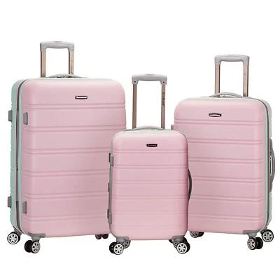 Rockland Melbourne 3 Piece ABS Luggage Set MINT - Image 1 of 4