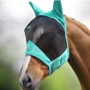 Caremaster Pro Luminous Pferd Fliegen Maske Standard mit Ohren - Größe Full (Large) - Bild 1 von 10