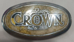 Vintage Crown Victoria Emblem Badge 3" Crown  - Bild 1 von 2