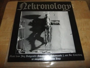 RARE NEKRONOLOGY VINYL RECORD LIMITED 500 NECROMANTIK MUSIC EXC+/EXC COND HORROR - Picture 1 of 10