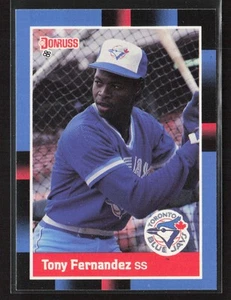 Tony Fernandez 1988 Donruss #319b Toronto Blue Jays - Picture 1 of 2