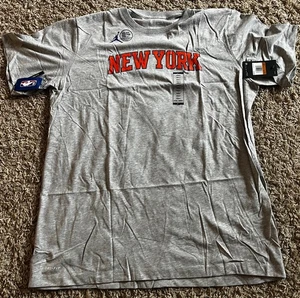 New York Knicks Nike Dri Fit T-Shirt 2XL grau NEW YORK - Bild 1 von 4