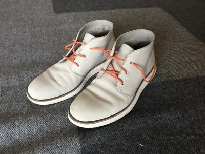 Lançamento Original SoHo Exclusivo Cole Haan LunarGrand Chukka 9.5 Camurça Cinza - Imagem 1 de 4