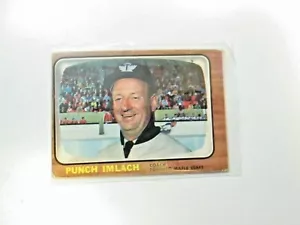 1966-67 Topps/Opc Punch Imlach Toronto Maple Leafs Coach - Imagen 1 de 1
