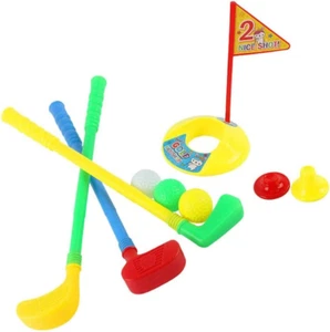 Plastic Golf Clubs Set Toy Golf Kit,Educational Golf Toys Sets,Children'S Golf G - Picture 1 of 12