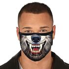 reusable mask Halloween Wolf Reusable Mask 3 Layers NEW