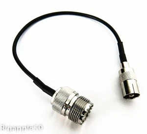 Receptor de radio Eton E1XM conector coaxial de antena externo adaptador PL-259  - Imagen 1 de 1