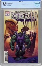 Hulk #3 CBCS Graded 9.4 Ryan Ottley WOLVERINE Cover Marvel Comic Book