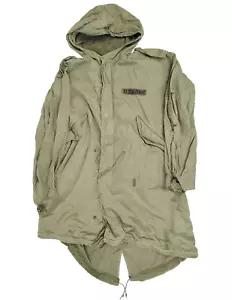 Used Serviceable Vintage Korean War M1951 Small Fishtail Parka *mocinc.1982* - Bild 1 von 4