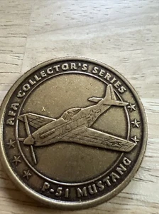 USAF Air Force Association AFA Collector Series P-51 Mustang 1,5" Challenge Coin - Bild 1 von 7