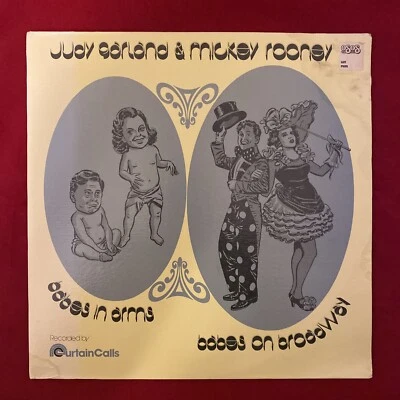 НАБОР ПЛАСТИНОК Judy Garland Mickey Rooney Babes In Arms & Babes On Broadway 2 ПЛАСТИНКИ - Изображение 1 из 4