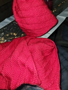 Damen Loop + Mütze Handarbeit - Bild 1 von 3