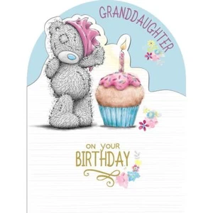 Granddaughter Birthday Large Me to You Bear Greeting Card New Gift Girl - Picture 1 of 1