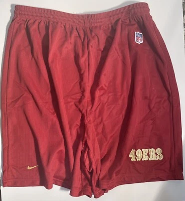 Vintage Nike Shorts San Francisco 49ers - Size XL - About 1996 - Worn Once - Image 1 of 4