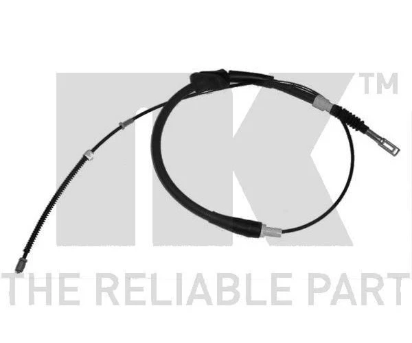 Cable, freno de estacionamiento NK 904746 para Audi 80 Coupe 90 Foto 1 de 1