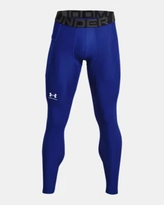 Under Armour Mens Large Blue UA HeatGear Armour Leggings - 1361586-400 - Picture 1 of 8