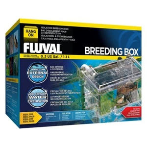 Fluval Multi Chamber Breeding Box 0.3 Gallon Aquarium Isolation Tank - Picture 1 of 4